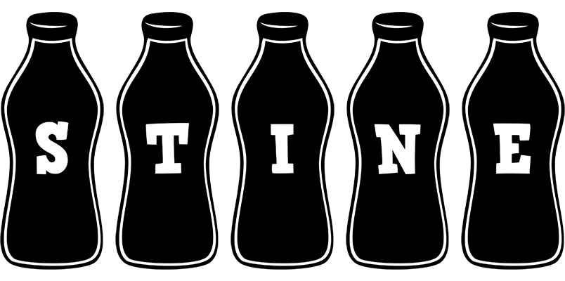 Stine bottle logo
