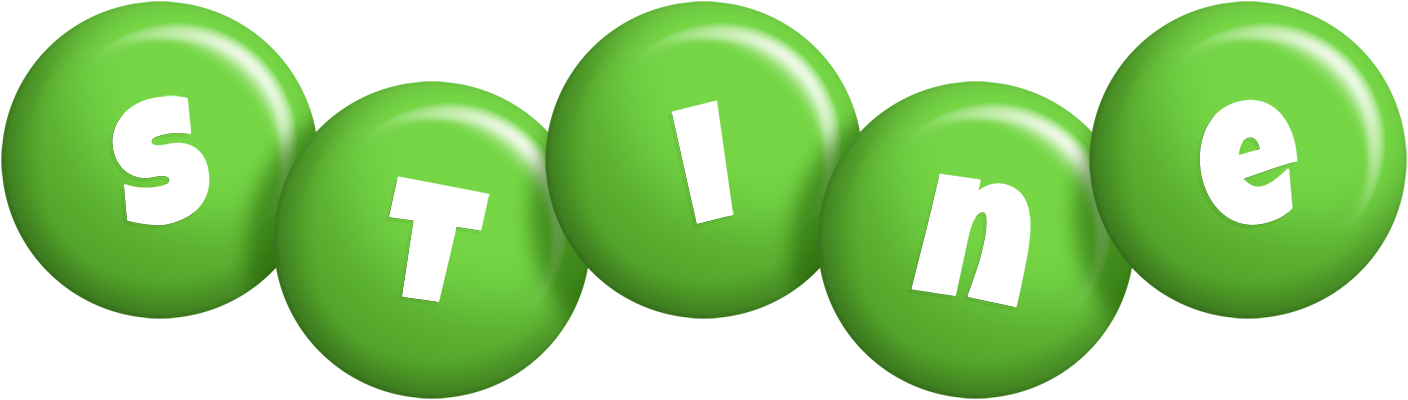 Stine candy-green logo