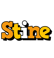 Stine cartoon logo