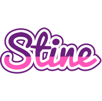 Stine cheerful logo