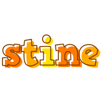 Stine desert logo