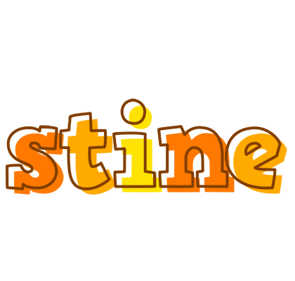Stine desert logo