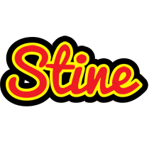 Stine fireman logo