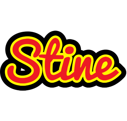 Stine fireman logo