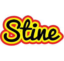 Stine flaming logo