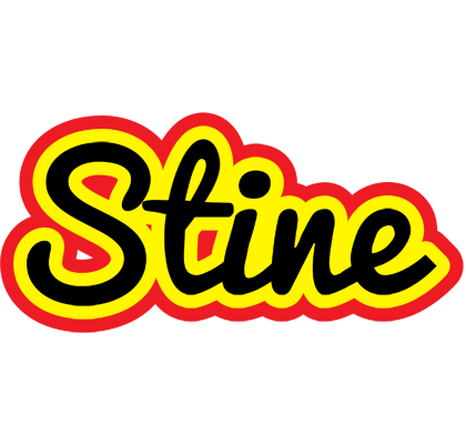 Stine flaming logo