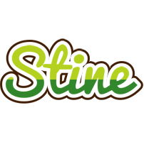 Stine golfing logo