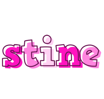 Stine hello logo