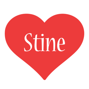 Stine love logo