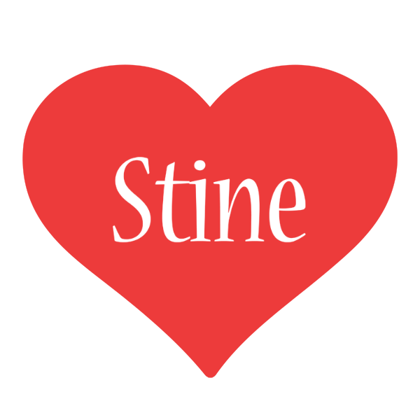 Stine love logo