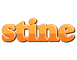 Stine orange logo