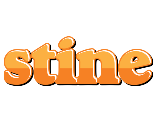 Stine orange logo