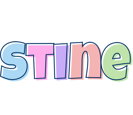 Stine pastel logo