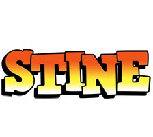 Stine sunset logo