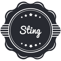 Sting badge logo