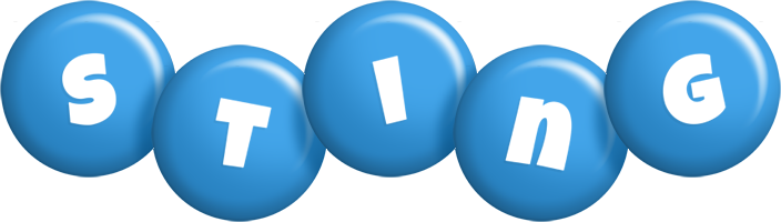 Sting candy-blue logo