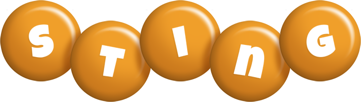 Sting candy-orange logo