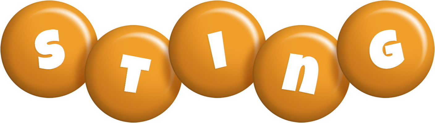 Sting candy-orange logo