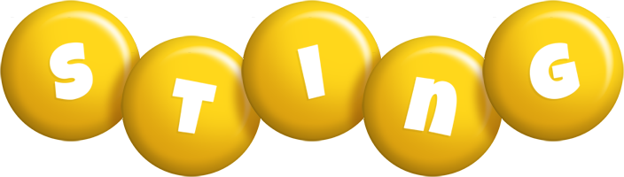 Sting candy-yellow logo