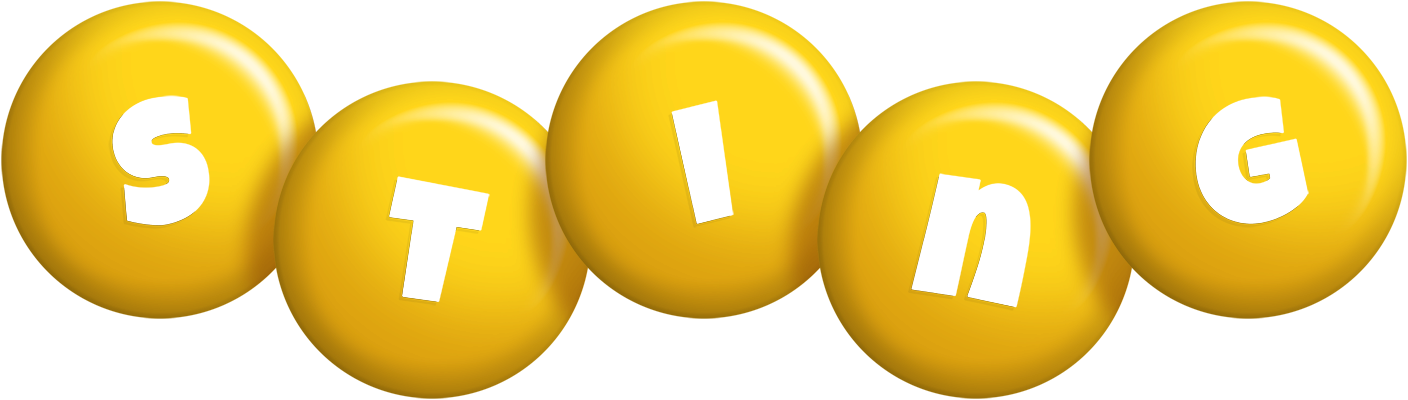 Sting candy-yellow logo