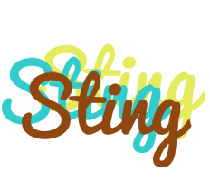 Sting cupcake logo