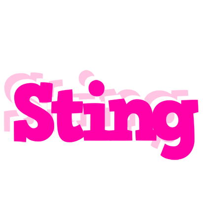 Sting dancing logo