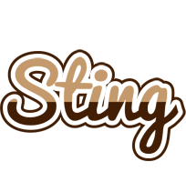 Sting exclusive logo