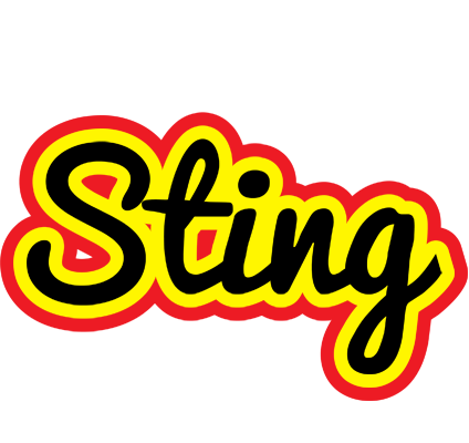 Sting flaming logo