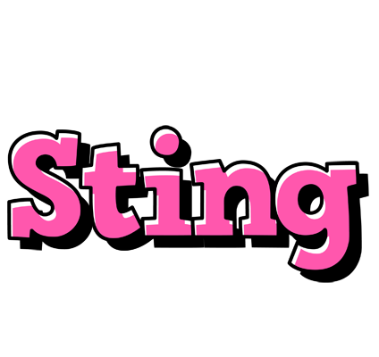 Sting girlish logo