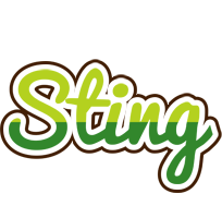 Sting golfing logo