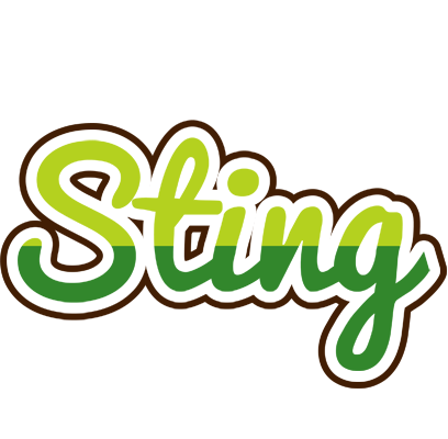 Sting golfing logo