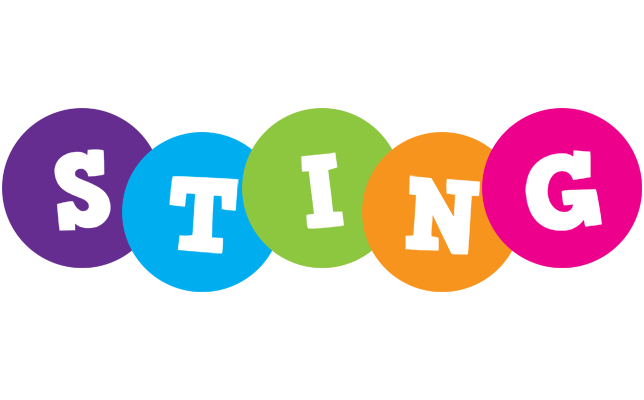 Sting happy logo