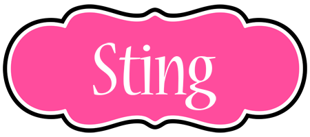 Sting invitation logo