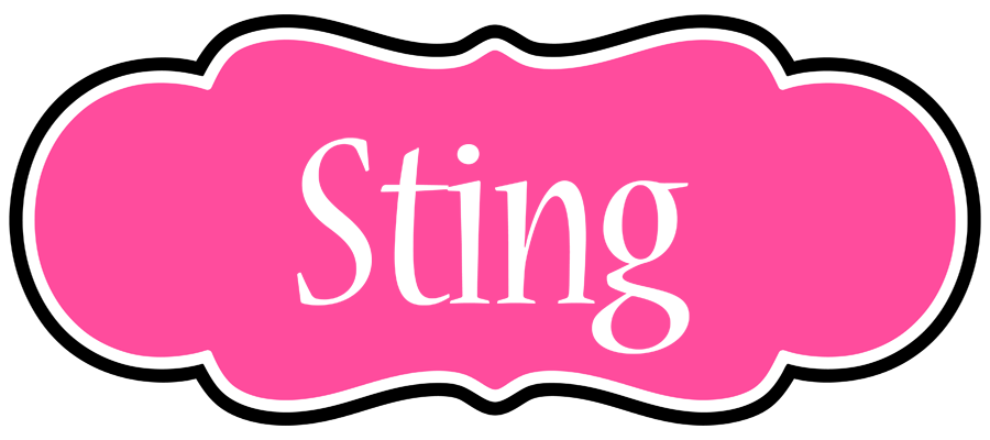 Sting invitation logo
