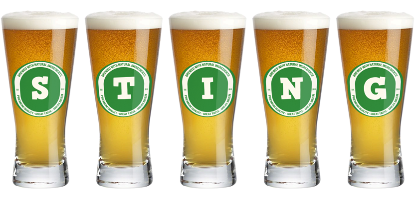 Sting lager logo