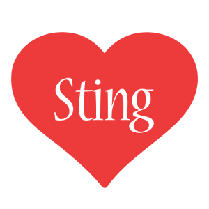 Sting love logo