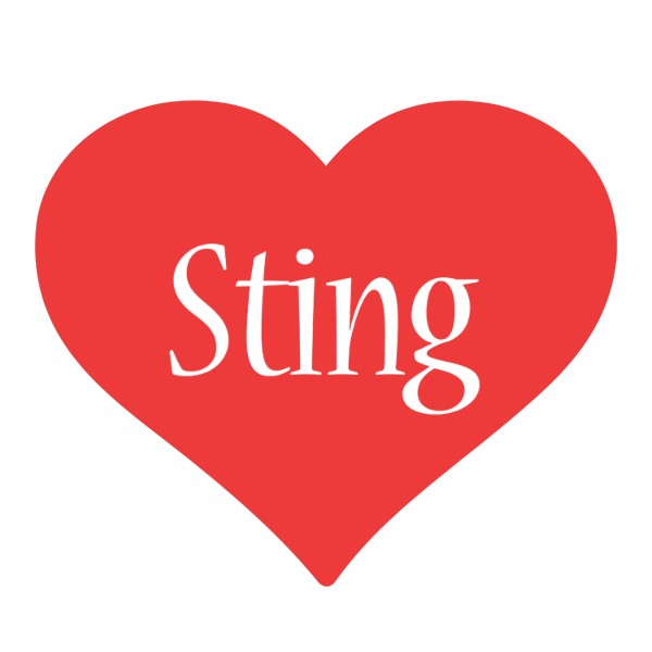 Sting love logo