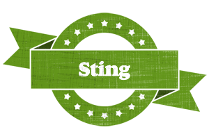 Sting natural logo