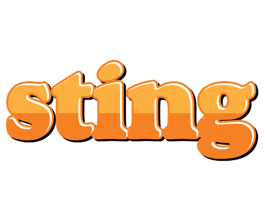 Sting orange logo