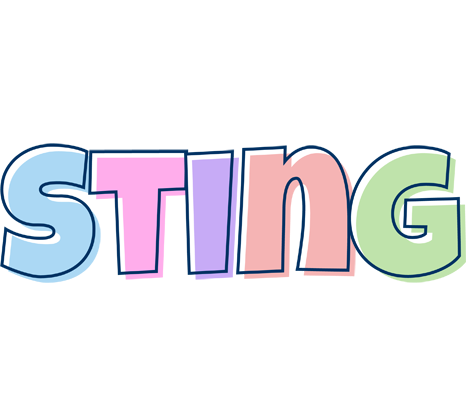 Sting pastel logo