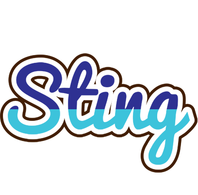 Sting raining logo