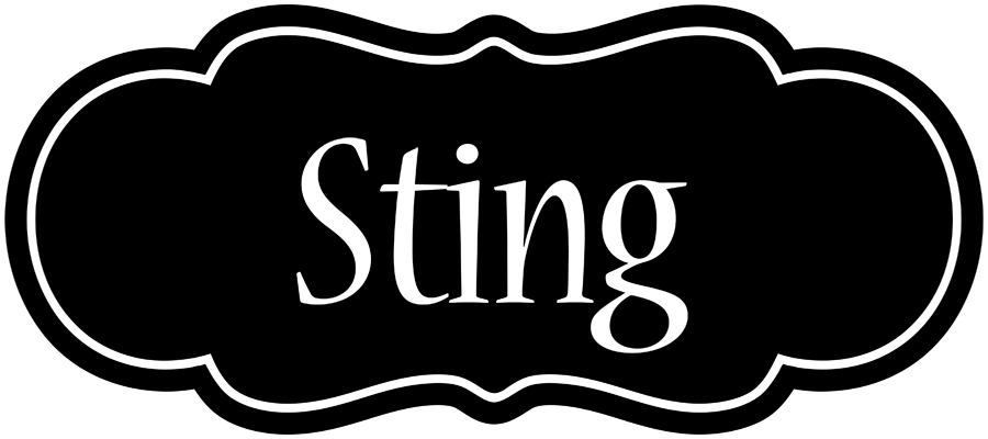 Sting welcome logo