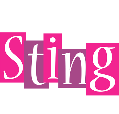 Sting whine logo