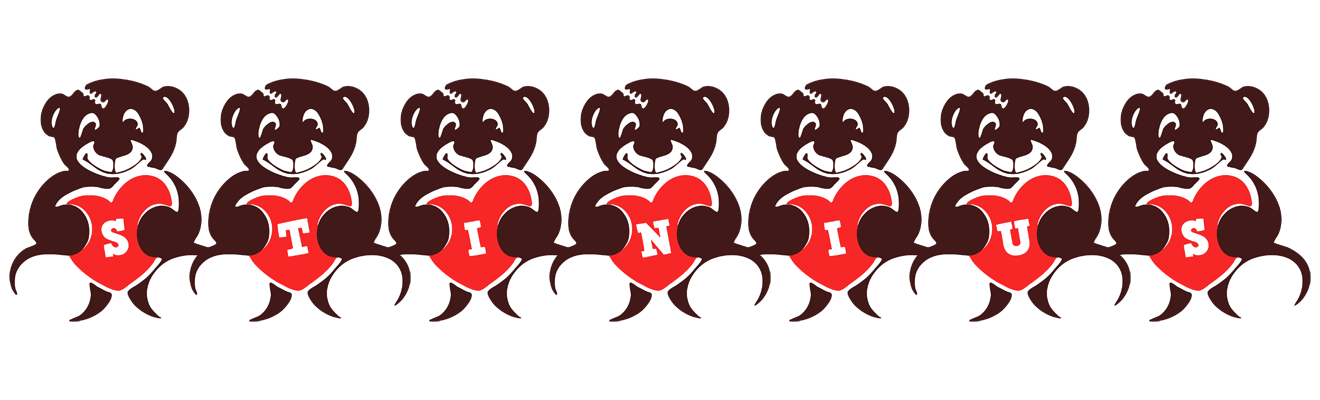 Stinius bear logo