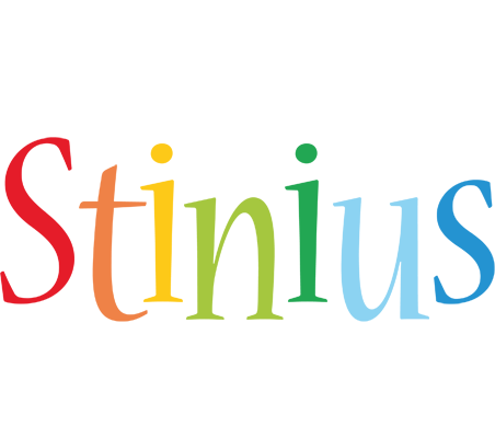 Stinius birthday logo