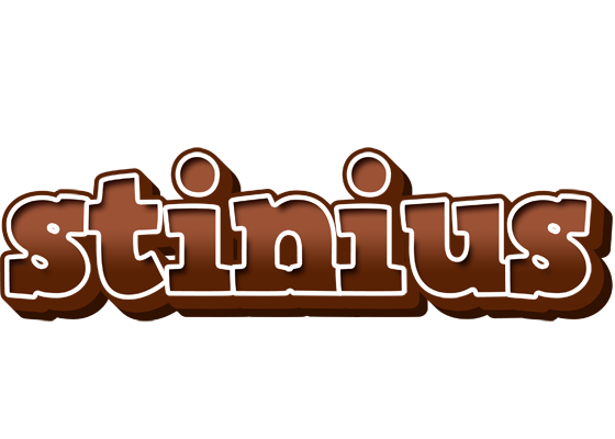 Stinius brownie logo