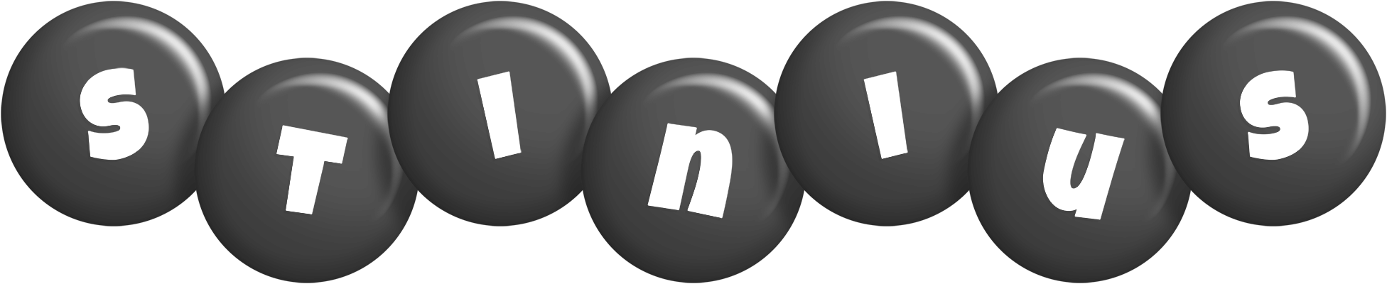 Stinius candy-black logo