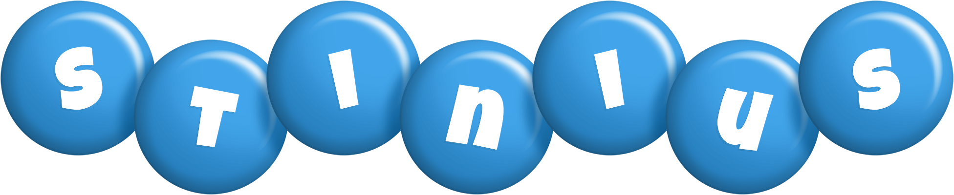 Stinius candy-blue logo