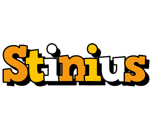 Stinius cartoon logo