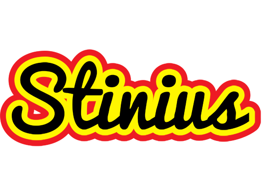 Stinius flaming logo